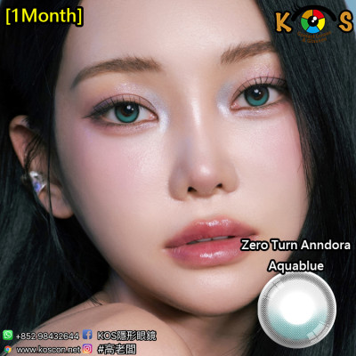 [1Month]Ann365 Zero Turn Anndora Aquablue 앤365 제로턴 안도라 아쿠아블루